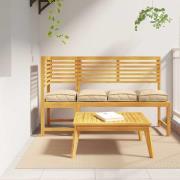 vidaXL Kudde 4 pcs Beige 40 x 40 x 8 cm Oxford Tyg
