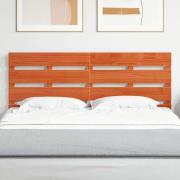 vidaXL Huvudgavel med huvudgavel Brun 140,5 x 3 x 80 cm Massiv furu