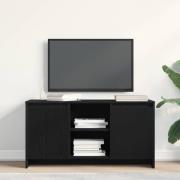 vidaXL TV-bänk Svart 102 x 37.5 x 52.5 cm Konstruerat trä