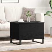 vidaXL Kaffebord Svart ek 60 x 44,5 x 45 cm Konstruerat trä
