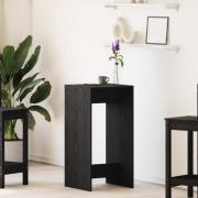 vidaXL Barbord Svart Ek 51 x 50 x 103.5 cm Konstruerat trä