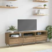 vidaXL TV-skåp artisan ek 150 x 30 x 44.5 cm Konstruerat trä