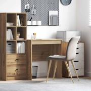 vidaXL Skrivbord artisan ek 70 x 50 x 76 cm Konstruerat trä