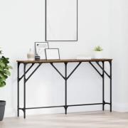 vidaXL Konsolbord Gammalt trä 140 x 23 x 75 cm