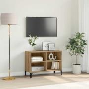vidaXL TV-skåp Brun 69.5 x 30 x 50 cm Konstruerat trä