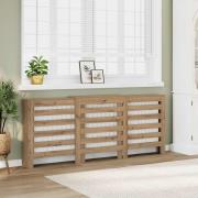 vidaXL Elementskydd ek 205x21,5x83,5 cm konstruerat trä