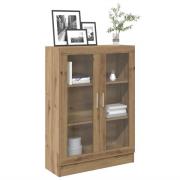 vidaXL Bokhylla artisan ek 82,5x30,5x115 cm konstruerat trä