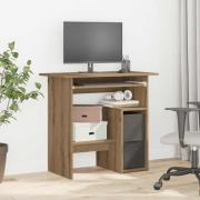 vidaXL Skrivbord artisan ek 80x45x74 cm konstruerat trä