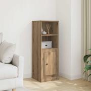 vidaXL Högskåp ek 36x35,5x103,5 cm konstruerat trä