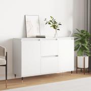vidaXL Skänk vit 101,5x35x70 cm konstruerat trä