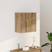 vidaXL Väggskåp artisan ek 60x31x60 cm konstruerat trä