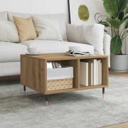 vidaXL Soffbord artisan ek 60x50x36,5 cm konstruerat trä