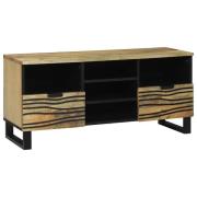 vidaXL TV Enheter med låda Brun 100 x 33 x 46 cm Konstruerat trä