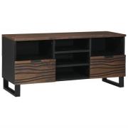 vidaXL TV Enheter med låda Valnöt 100 x 33 x 46 cm Konstruerat trä