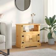 vidaXL TV-bänk mexikansk Coronastil furu 80x43x78 cm