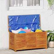 vidaXL Dynbox 113x50x56 cm massivt akaciaträ