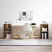 vidaXL TV-bänkset 2 pcs Gammalt trä 37 x 35 x 72 cm Konstruerat trä