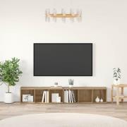 vidaXL TV-bänkset Artisan Ek Konstruerat trä