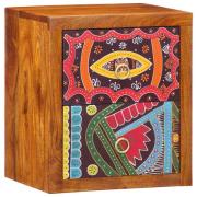 vidaXL Nattduksbord med låda Brun 35 x 30 x 40 cm massivt akacia