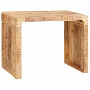 vidaXL Sidobord Brun 60 x 35 x 45 cm massivt mangoträ