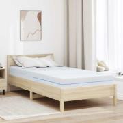 vidaXL Madrass Vit 100 x 200 cm Skum