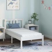 vidaXL Madrass Vit 120 x 60 cm Skum