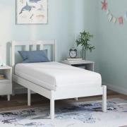 vidaXL Madrass Vit 70 x 140 cm Polyester