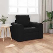 vidaXL Soffsäng Svart 98 x 71 x 83 cm tyg
