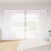 vidaXL Gardiner med gardiner Vit 300 x 220 cm Polyester
