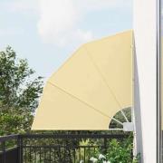 vidaXL Balkongskärm Sand 115 x 115 cm Polyester