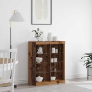 vidaXL Sideboard Gammalt trä 41 x 37 x 100 cm Konstruerat trä