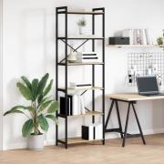 vidaXL Hyllsystem Sonoma-ek 40 x 30 x 85 cm Konstruerat trä