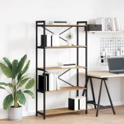 vidaXL Hyllsystem Artisan Ek 80 x 30 x 155 cm Konstruerat trä