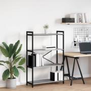 vidaXL Bokhylla Grå sonoma 80 x 30 x 118 cm Konstruerat trä