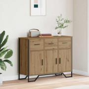 vidaXL Sideboard artisan ek 97 x 32.5 x 74.5 cm Konstruerat trä