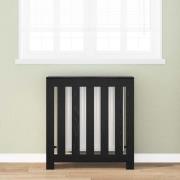 vidaXL Radiatorlock Svart Ek 78 x 20 x 82 cm 1 x Tvättmaskin Skåp
