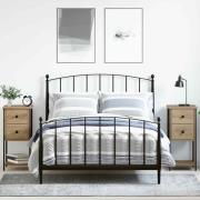 vidaXL Nattduksbord 2 pcs artisan ek 32 x 42 x 70 cm Konstruerat trä