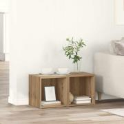 vidaXL TV-bänkset 2 pcs Artisan Ek 37 x 35 x 37,5 cm Konstruerat trä