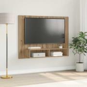 vidaXL Vägg TV Skåp artisan ek 120 x 23.5 x 90 cm Konstruerat trä