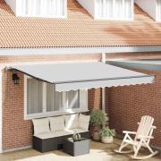 vidaXL Markis Antracit 3 x 2,5 m Metall