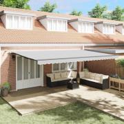 vidaXL Markis med Antracit 6 x 3 m Metall