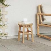 vidaXL Pall Brun 30 x 30 x 36 cm Bambu
