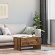 vidaXL Kaffeebord Gammalt trä 102 x 50,5 x 46,5 cm Konstruerat trä