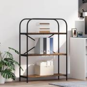vidaXL Hyllsystem Gammalt trä 80 x 30 x 109 cm Konstruerat trä