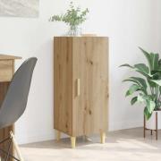 vidaXL Sideboard artisan ek 34.5 x 34 x 90 cm Konstruerat trä