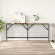 vidaXL Konsolbord Gammalt trä 180 x 30 x 75 cm Konstruerat trä