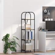 vidaXL Hyllsystem Sonoma-ek 40 x 30 x 146 cm Konstruerat trä