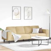 Tygsoffa med kudde Grågrön 208 cm Mockatyg