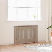 vidaXL Radiatorlock 2 pcs Brun 112 x 19 x 81.5 cm Konstruerat trä