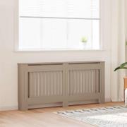 vidaXL Radiatorlock 2 pcs Brun 172x19x81.5cm Konstruerat trä
